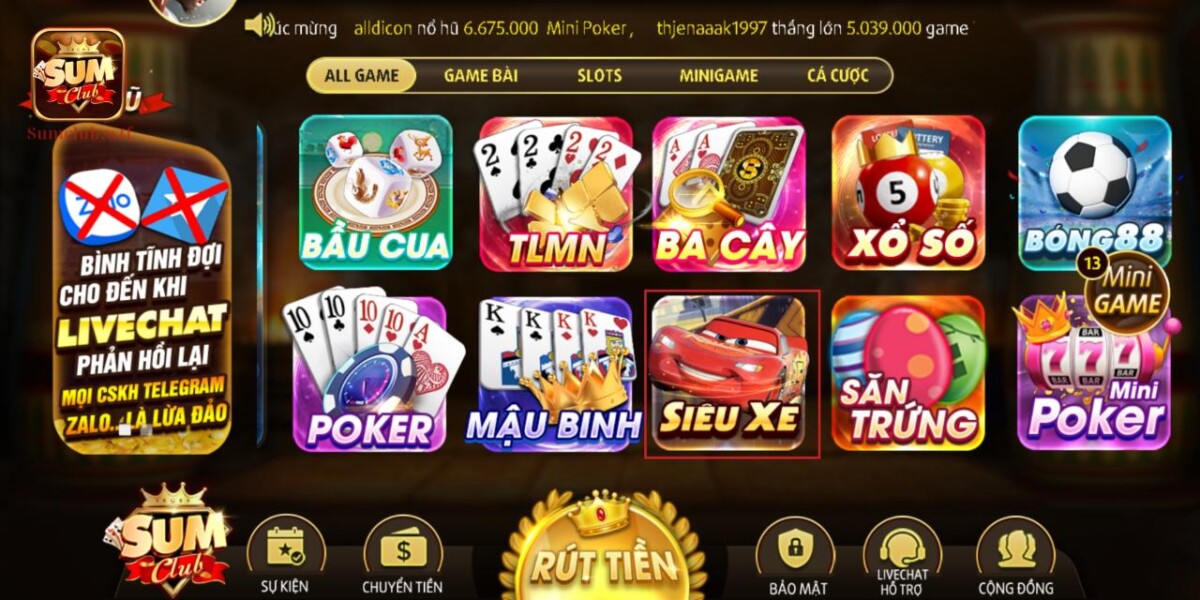 Nổ Siêu Xe mới được ra mắt tại Sumclub